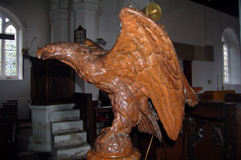 Eagle lectern February 2010
